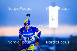 28.11.2021, Oestersund, Sweden, (SWE): Dmytro Pidruchnyi (UKR) - IBU World Cup Biathlon, sprint men, Oestersund (SWE). www.nordicfocus.com. © Manzoni/NordicFocus. Every downloaded picture is fee-liable.