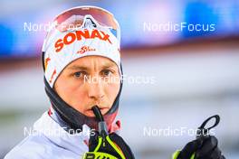 28.11.2021, Oestersund, Sweden, (SWE): Felix Leitner (AUT) - IBU World Cup Biathlon, sprint men, Oestersund (SWE). www.nordicfocus.com. © Manzoni/NordicFocus. Every downloaded picture is fee-liable.