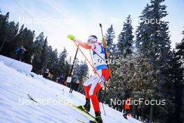 28.11.2021, Oestersund, Sweden, (SWE): Grzegorz Guzik (POL) - IBU World Cup Biathlon, sprint men, Oestersund (SWE). www.nordicfocus.com. © Manzoni/NordicFocus. Every downloaded picture is fee-liable.