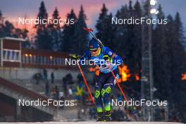 28.11.2021, Oestersund, Sweden, (SWE): Dzmitry Lazouski (BLR) - IBU World Cup Biathlon, sprint men, Oestersund (SWE). www.nordicfocus.com. © Manzoni/NordicFocus. Every downloaded picture is fee-liable.