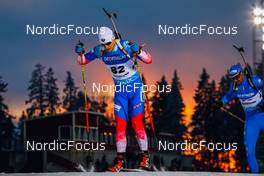 28.11.2021, Oestersund, Sweden, (SWE): Matvey Eliseev (RUS) - IBU World Cup Biathlon, sprint men, Oestersund (SWE). www.nordicfocus.com. © Manzoni/NordicFocus. Every downloaded picture is fee-liable.