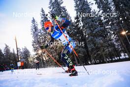 28.11.2021, Oestersund, Sweden, (SWE): Benedikt Doll (GER) - IBU World Cup Biathlon, sprint men, Oestersund (SWE). www.nordicfocus.com. © Manzoni/NordicFocus. Every downloaded picture is fee-liable.