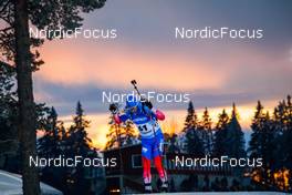 28.11.2021, Oestersund, Sweden, (SWE): Daniil Serokhvostov (RUS) - IBU World Cup Biathlon, sprint men, Oestersund (SWE). www.nordicfocus.com. © Manzoni/NordicFocus. Every downloaded picture is fee-liable.