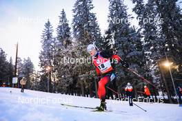 28.11.2021, Oestersund, Sweden, (SWE): Johannes Thingnes Boe (NOR) - IBU World Cup Biathlon, sprint men, Oestersund (SWE). www.nordicfocus.com. © Manzoni/NordicFocus. Every downloaded picture is fee-liable.