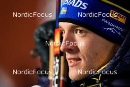 28.11.2021, Oestersund, Sweden, (SWE): Sebastian Samuelsson (SWE) - IBU World Cup Biathlon, sprint men, Oestersund (SWE). www.nordicfocus.com. © Manzoni/NordicFocus. Every downloaded picture is fee-liable.