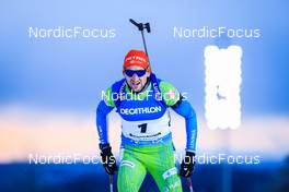 28.11.2021, Oestersund, Sweden, (SWE): Jakov Fak (SLO) - IBU World Cup Biathlon, sprint men, Oestersund (SWE). www.nordicfocus.com. © Manzoni/NordicFocus. Every downloaded picture is fee-liable.