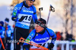 28.11.2021, Oestersund, Sweden, (SWE): Quentin Fillon Maillet (FRA) - IBU World Cup Biathlon, sprint men, Oestersund (SWE). www.nordicfocus.com. © Manzoni/NordicFocus. Every downloaded picture is fee-liable.