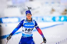 28.11.2021, Oestersund, Sweden, (SWE): Niklas Hartweg (SUI) - IBU World Cup Biathlon, sprint men, Oestersund (SWE). www.nordicfocus.com. © Manzoni/NordicFocus. Every downloaded picture is fee-liable.