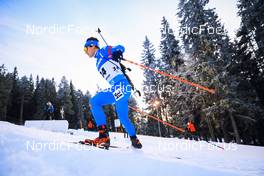 28.11.2021, Oestersund, Sweden, (SWE): Tommaso Giacomel (ITA) - IBU World Cup Biathlon, sprint men, Oestersund (SWE). www.nordicfocus.com. © Manzoni/NordicFocus. Every downloaded picture is fee-liable.