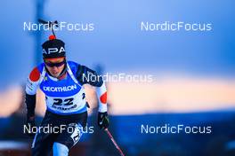 28.11.2021, Oestersund, Sweden, (SWE): Tsukasa Kobonoki (JPN) - IBU World Cup Biathlon, sprint men, Oestersund (SWE). www.nordicfocus.com. © Manzoni/NordicFocus. Every downloaded picture is fee-liable.