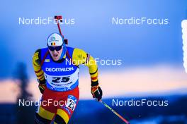 28.11.2021, Oestersund, Sweden, (SWE): Florent Claude (BEL) - IBU World Cup Biathlon, sprint men, Oestersund (SWE). www.nordicfocus.com. © Manzoni/NordicFocus. Every downloaded picture is fee-liable.