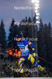 28.11.2021, Oestersund, Sweden, (SWE): Andriy Dotsenko (UKR) - IBU World Cup Biathlon, sprint men, Oestersund (SWE). www.nordicfocus.com. © Manzoni/NordicFocus. Every downloaded picture is fee-liable.