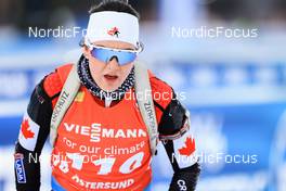 28.11.2021, Oestersund, Sweden, (SWE): Benita Peiffer (CAN) - IBU World Cup Biathlon, sprint women, Oestersund (SWE). www.nordicfocus.com. © Manzoni/NordicFocus. Every downloaded picture is fee-liable.