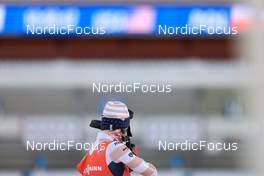 28.11.2021, Oestersund, Sweden, (SWE): Zeroing - IBU World Cup Biathlon, sprint women, Oestersund (SWE). www.nordicfocus.com. © Manzoni/NordicFocus. Every downloaded picture is fee-liable.