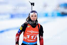 28.11.2021, Oestersund, Sweden, (SWE): Emilie Aagheim Kalkenberg (NOR) - IBU World Cup Biathlon, sprint women, Oestersund (SWE). www.nordicfocus.com. © Manzoni/NordicFocus. Every downloaded picture is fee-liable.