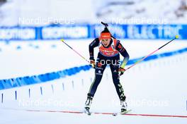 28.11.2021, Oestersund, Sweden, (SWE): Juliane Fruehwirt (GER) - IBU World Cup Biathlon, sprint women, Oestersund (SWE). www.nordicfocus.com. © Manzoni/NordicFocus. Every downloaded picture is fee-liable.