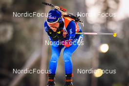 28.11.2021, Oestersund, Sweden, (SWE): Elisa Gasparin (SUI) - IBU World Cup Biathlon, sprint women, Oestersund (SWE). www.nordicfocus.com. © Manzoni/NordicFocus. Every downloaded picture is fee-liable.