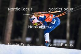 28.11.2021, Oestersund, Sweden, (SWE): Deedra Irwin (USA) - IBU World Cup Biathlon, sprint women, Oestersund (SWE). www.nordicfocus.com. © Manzoni/NordicFocus. Every downloaded picture is fee-liable.