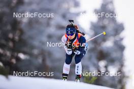 28.11.2021, Oestersund, Sweden, (SWE): Joanne Reid (USA) - IBU World Cup Biathlon, sprint women, Oestersund (SWE). www.nordicfocus.com. © Manzoni/NordicFocus. Every downloaded picture is fee-liable.