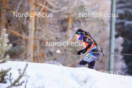 28.11.2021, Oestersund, Sweden, (SWE): Darya Klimina (KAZ) - IBU World Cup Biathlon, sprint women, Oestersund (SWE). www.nordicfocus.com. © Manzoni/NordicFocus. Every downloaded picture is fee-liable.