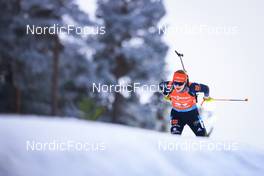 28.11.2021, Oestersund, Sweden, (SWE): Janina Hettich (GER) - IBU World Cup Biathlon, sprint women, Oestersund (SWE). www.nordicfocus.com. © Manzoni/NordicFocus. Every downloaded picture is fee-liable.