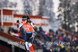 28.11.2021, Oestersund, Sweden, (SWE): Sari Maeda (JPN) - IBU World Cup Biathlon, sprint women, Oestersund (SWE). www.nordicfocus.com. © Manzoni/NordicFocus. Every downloaded picture is fee-liable.