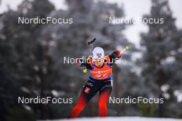 28.11.2021, Oestersund, Sweden, (SWE): Ingrid Landmark Tandrevold (NOR) - IBU World Cup Biathlon, sprint women, Oestersund (SWE). www.nordicfocus.com. © Manzoni/NordicFocus. Every downloaded picture is fee-liable.