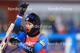 28.11.2021, Oestersund, Sweden, (SWE): Anais Chevalier (FRA) - IBU World Cup Biathlon, sprint women, Oestersund (SWE). www.nordicfocus.com. © Manzoni/NordicFocus. Every downloaded picture is fee-liable.