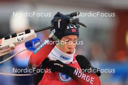 28.11.2021, Oestersund, Sweden, (SWE): Tiril Eckhoff (NOR) - IBU World Cup Biathlon, sprint women, Oestersund (SWE). www.nordicfocus.com. © Manzoni/NordicFocus. Every downloaded picture is fee-liable.
