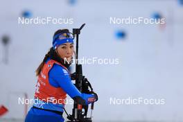 28.11.2021, Oestersund, Sweden, (SWE): Dorothea Wierer (ITA) - IBU World Cup Biathlon, sprint women, Oestersund (SWE). www.nordicfocus.com. © Manzoni/NordicFocus. Every downloaded picture is fee-liable.