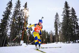 28.11.2021, Oestersund, Sweden, (SWE): Linn Persson (SWE) - IBU World Cup Biathlon, sprint women, Oestersund (SWE). www.nordicfocus.com. © Manzoni/NordicFocus. Every downloaded picture is fee-liable.