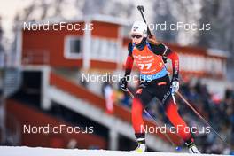28.11.2021, Oestersund, Sweden, (SWE): Ida Lien (NOR) - IBU World Cup Biathlon, sprint women, Oestersund (SWE). www.nordicfocus.com. © Manzoni/NordicFocus. Every downloaded picture is fee-liable.
