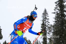 28.11.2021, Oestersund, Sweden, (SWE): Lisa Vittozzi (ITA) - IBU World Cup Biathlon, sprint women, Oestersund (SWE). www.nordicfocus.com. © Manzoni/NordicFocus. Every downloaded picture is fee-liable.