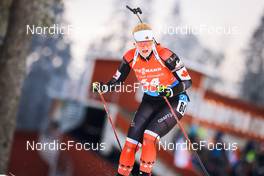 28.11.2021, Oestersund, Sweden, (SWE): Sarah Beaudry (CAN) - IBU World Cup Biathlon, sprint women, Oestersund (SWE). www.nordicfocus.com. © Manzoni/NordicFocus. Every downloaded picture is fee-liable.
