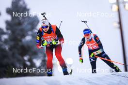 28.11.2021, Oestersund, Sweden, (SWE): Marte Olsbu Roeiseland (NOR) - IBU World Cup Biathlon, sprint women, Oestersund (SWE). www.nordicfocus.com. © Manzoni/NordicFocus. Every downloaded picture is fee-liable.