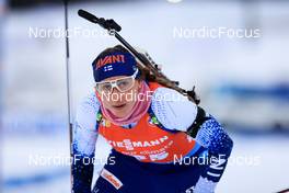 28.11.2021, Oestersund, Sweden, (SWE): Nastassia Kinnunen (FIN) - IBU World Cup Biathlon, sprint women, Oestersund (SWE). www.nordicfocus.com. © Manzoni/NordicFocus. Every downloaded picture is fee-liable.