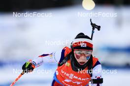 28.11.2021, Oestersund, Sweden, (SWE): Seonsu Kim (KOR) - IBU World Cup Biathlon, sprint women, Oestersund (SWE). www.nordicfocus.com. © Manzoni/NordicFocus. Every downloaded picture is fee-liable.