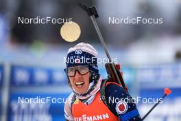 28.11.2021, Oestersund, Sweden, (SWE): Susan Dunklee (USA) - IBU World Cup Biathlon, sprint women, Oestersund (SWE). www.nordicfocus.com. © Manzoni/NordicFocus. Every downloaded picture is fee-liable.
