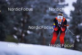 28.11.2021, Oestersund, Sweden, (SWE): Karoline Offigstad Knotten (NOR) - IBU World Cup Biathlon, sprint women, Oestersund (SWE). www.nordicfocus.com. © Manzoni/NordicFocus. Every downloaded picture is fee-liable.
