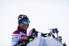 26.11.2021, Oestersund, Sweden, (SWE): Fuyuko Tachizaki (JPN) - IBU World Cup Biathlon, training, Oestersund (SWE). www.nordicfocus.com. © Manzoni/NordicFocus. Every downloaded picture is fee-liable.