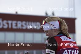 26.11.2021, Oestersund, Sweden, (SWE): Sarah Beaudry (CAN) - IBU World Cup Biathlon, training, Oestersund (SWE). www.nordicfocus.com. © Manzoni/NordicFocus. Every downloaded picture is fee-liable.