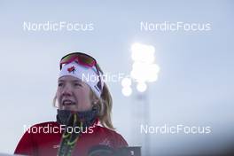 26.11.2021, Oestersund, Sweden, (SWE): Emma Lunder (CAN) - IBU World Cup Biathlon, training, Oestersund (SWE). www.nordicfocus.com. © Manzoni/NordicFocus. Every downloaded picture is fee-liable.