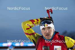 26.11.2021, Oestersund, Sweden, (SWE): Florent Claude (BEL) - IBU World Cup Biathlon, training, Oestersund (SWE). www.nordicfocus.com. © Manzoni/NordicFocus. Every downloaded picture is fee-liable.