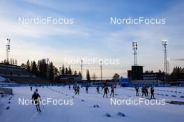 26.11.2021, Oestersund, Sweden, (SWE): Feature: Track atmosphere  - IBU World Cup Biathlon, training, Oestersund (SWE). www.nordicfocus.com. © Manzoni/NordicFocus. Every downloaded picture is fee-liable.