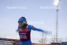 26.11.2021, Oestersund, Sweden, (SWE): Dorothea Wierer (ITA) - IBU World Cup Biathlon, training, Oestersund (SWE). www.nordicfocus.com. © Manzoni/NordicFocus. Every downloaded picture is fee-liable.