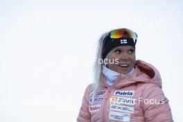 26.11.2021, Oestersund, Sweden, (SWE): Mari Eder (FIN) - IBU World Cup Biathlon, training, Oestersund (SWE). www.nordicfocus.com. © Manzoni/NordicFocus. Every downloaded picture is fee-liable.
