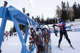 26.11.2021, Oestersund, Sweden, (SWE): Valentina Semerenko (UKR) - IBU World Cup Biathlon, training, Oestersund (SWE). www.nordicfocus.com. © Manzoni/NordicFocus. Every downloaded picture is fee-liable.