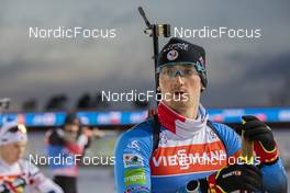 26.11.2021, Oestersund, Sweden, (SWE): Fabien Claude (FRA) - IBU World Cup Biathlon, training, Oestersund (SWE). www.nordicfocus.com. © Manzoni/NordicFocus. Every downloaded picture is fee-liable.