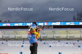 26.11.2021, Oestersund, Sweden, (SWE): Cesar Beauvais (BEL) - IBU World Cup Biathlon, training, Oestersund (SWE). www.nordicfocus.com. © Manzoni/NordicFocus. Every downloaded picture is fee-liable.