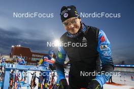 26.11.2021, Oestersund, Sweden, (SWE): Emilien Jacquelin (FRA) - IBU World Cup Biathlon, training, Oestersund (SWE). www.nordicfocus.com. © Manzoni/NordicFocus. Every downloaded picture is fee-liable.